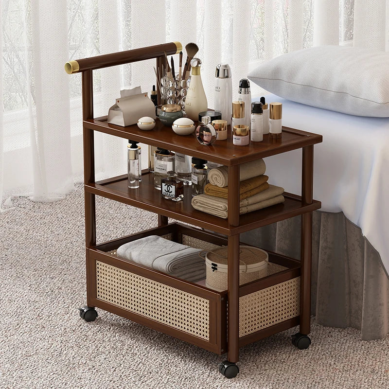 Accent Move The Shelf Salon Trolley Makeup Hairdressing Storage Salon Trolley Modern Nanzhu Furniture Carrito Auxiliares Lstc